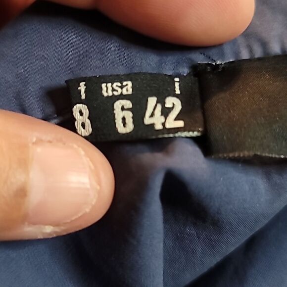 LOVE MOSCHINO Preloved Blue Dress Size 6 - Picture 10 of 13